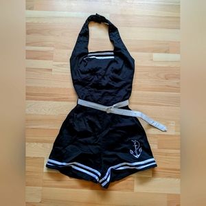 Flirty Sailor Halloween Romper